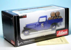 Schuco Mercedes Benz 170V Pritschenwagen "Löwenbräu Bier" -Schuco 000043 schuco mercedes benz 170v pritschenwagen loewenbraeu bier 6