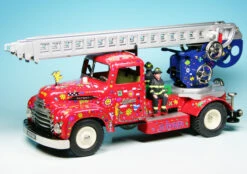 Schuco Construction N6089 Feuerwehr "James Rizzi New York Fire-Engine"