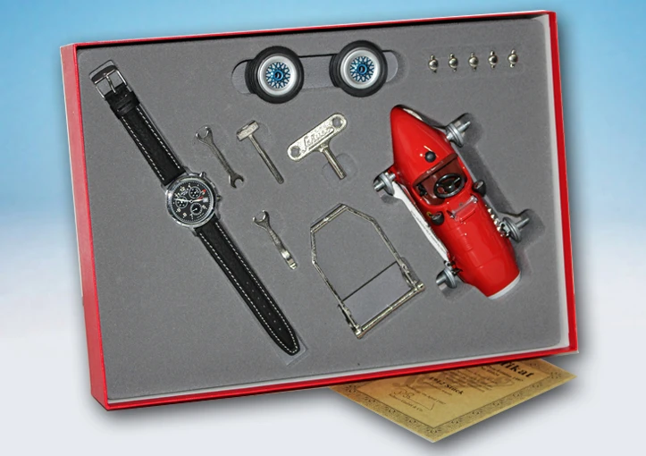 Schuco Grand-Prix-Racer 1070 Ferrari Rennwagen Als Montagekasten "Grand-Prix-Edition 1997" 6 Schuco Grand-Prix-Racer 1070 Ferrari Rennwagen Als Montagekasten "Grand-Prix-Edition 1997" – Bild 6