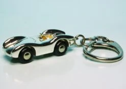 Schuco Piccolo Mercedes Benz W196 Stromlinie Rennwagen Schlüsselanhänger