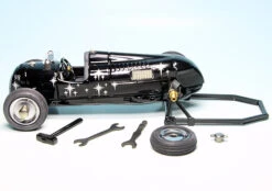 Schuco Auto Union Typ C Rennwagen / Schuco Studio II "Schuco Weihnachten 1998" -Schuco 001228 schuco auto union typ c rennwagen schuco studio ii schuco weihnachten 1998 5