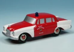 Schuco Piccolo Mercedes Benz 200 Heckflosse "Freiwillige Feuerwehr Schorndorf"