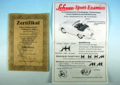 Schuco Porsche 356 Cabriolet / Schuco Sport Examico "Schuco Weihnachten 2000" -Schuco 001373 z558566201e4c9d