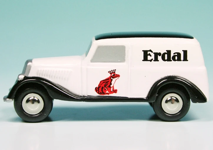 Schuco Piccolo Mercedes Benz 170V Kastenwagen "Erdal" 4 Schuco Piccolo Mercedes Benz 170V Kastenwagen "Erdal" – Bild 4