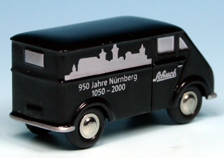 Schuco Piccolo DKW Schnellaster Kastenwagen "950 Jahre Nürnberg" 2 Schuco Piccolo DKW Schnellaster Kastenwagen "950 Jahre Nürnberg" – Bild 2
