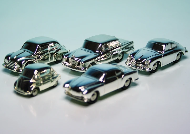 Schuco Piccolo Set "Chromveteranen" 1 Schuco Piccolo Set "Chromveteranen"