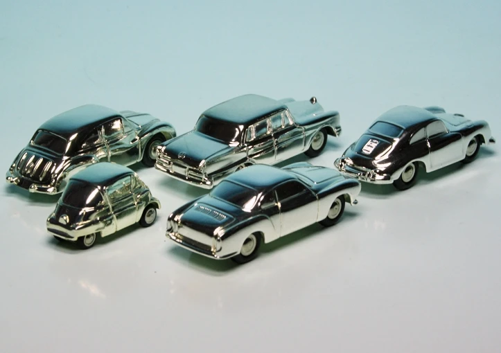 Schuco Piccolo Set "Chromveteranen" 2 Schuco Piccolo Set "Chromveteranen" – Bild 2