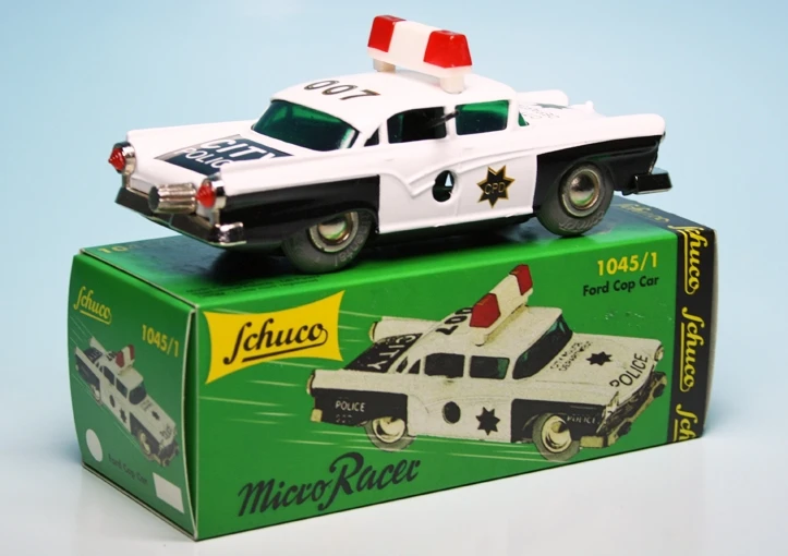 Schuco Microracer 1045/1 Ford Fairlane "Police" 2 Schuco Microracer 1045/1 Ford Fairlane "Police" – Bild 2