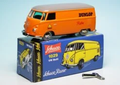 Schuco Microracer 1029 VW T1 Bulli Kastenwagen "Dunlop Reifen"