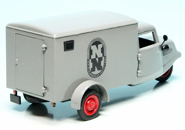 Schuco Tempo Hanseat Dreirad Mit Kofferaufbau "Nürnberger Nachrichten" 2 Schuco Tempo Hanseat Dreirad Mit Kofferaufbau "Nürnberger Nachrichten" – Bild 2