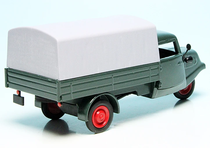 Schuco Tempo Hanseat Dreirad Pritsche/Plane 2 Schuco Tempo Hanseat Dreirad Pritsche/Plane – Bild 2