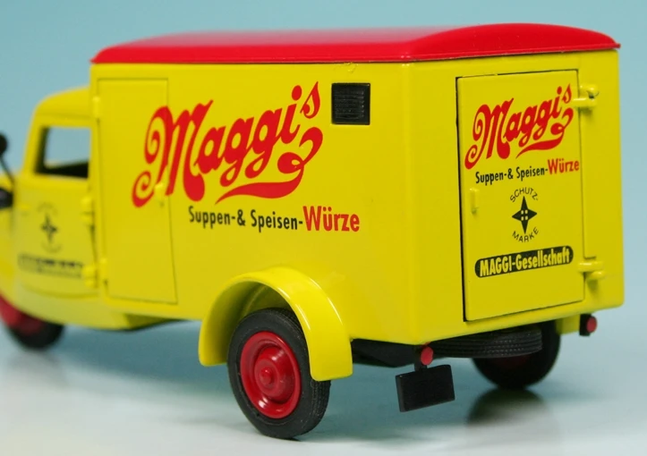 Schuco Tempo Hanseat Dreirad Mit Kofferaufbau "Maggi" 5 Schuco Tempo Hanseat Dreirad Mit Kofferaufbau "Maggi" – Bild 5