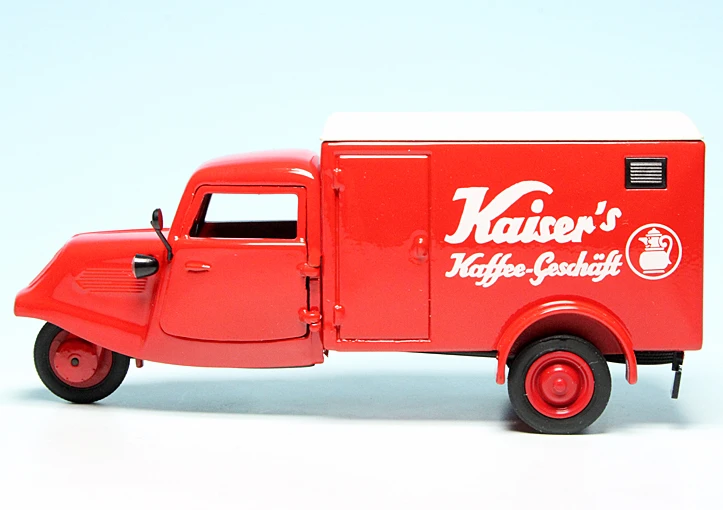 Schuco Tempo Hanseat Dreirad Mit Kofferaufbau "Kaiser's Kaffee" 5 Schuco Tempo Hanseat Dreirad Mit Kofferaufbau "Kaiser's Kaffee" – Bild 5