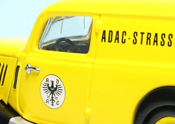 Schuco Mercedes Benz 170V Kastenwagen "ADAC-Strassenwacht" 5 Schuco Mercedes Benz 170V Kastenwagen "ADAC-Strassenwacht" – Bild 5