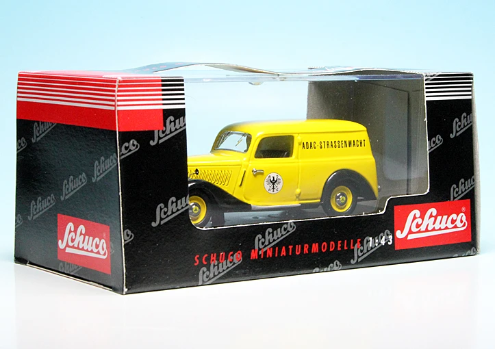 Schuco Mercedes Benz 170V Kastenwagen "ADAC-Strassenwacht" 7 Schuco Mercedes Benz 170V Kastenwagen "ADAC-Strassenwacht" – Bild 7