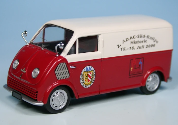 Schuco DKW Schnellaster Kastenwagen "2. NAC / ADAC Süd-Rallye 2000" 1 Schuco DKW Schnellaster Kastenwagen "2. NAC / ADAC Süd-Rallye 2000"