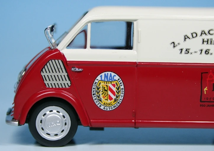 Schuco DKW Schnellaster Kastenwagen "2. NAC / ADAC Süd-Rallye 2000" 4 Schuco DKW Schnellaster Kastenwagen "2. NAC / ADAC Süd-Rallye 2000" – Bild 4
