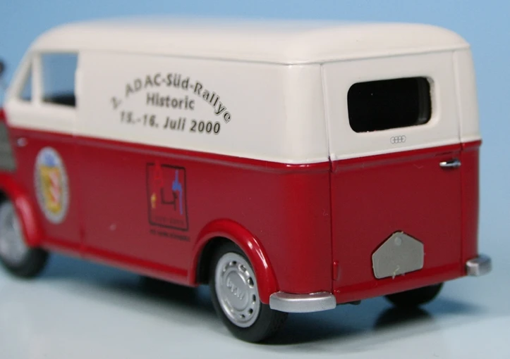 Schuco DKW Schnellaster Kastenwagen "2. NAC / ADAC Süd-Rallye 2000" 6 Schuco DKW Schnellaster Kastenwagen "2. NAC / ADAC Süd-Rallye 2000" – Bild 6