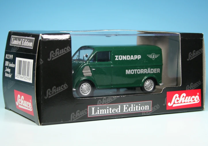 Schuco DKW Schnellaster Kastenwagen "Zündapp Motorräder Kundendienst" 6 Schuco DKW Schnellaster Kastenwagen "Zündapp Motorräder Kundendienst" – Bild 6