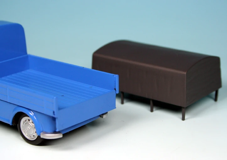 Schuco DKW Schnellaster Pritsche/Plane 6 Schuco DKW Schnellaster Pritsche/Plane – Bild 6