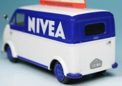 Schuco DKW Schnellaster Kastenwagen "Nivea Creme / Hansaplast" -Schuco 002408 Schuco DKW Schnellaster Kastenwagen Nivea Creme Hansaplast z45856661cabd41