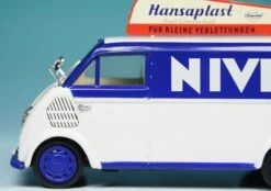 Schuco DKW Schnellaster Kastenwagen "Nivea Creme / Hansaplast" -Schuco 002408 Schuco DKW Schnellaster Kastenwagen Nivea Creme Hansaplast z55856661d1499c