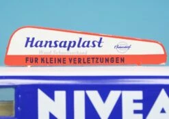 Schuco DKW Schnellaster Kastenwagen "Nivea Creme / Hansaplast" -Schuco 002408 Schuco DKW Schnellaster Kastenwagen Nivea Creme Hansaplast z65856661d7251d