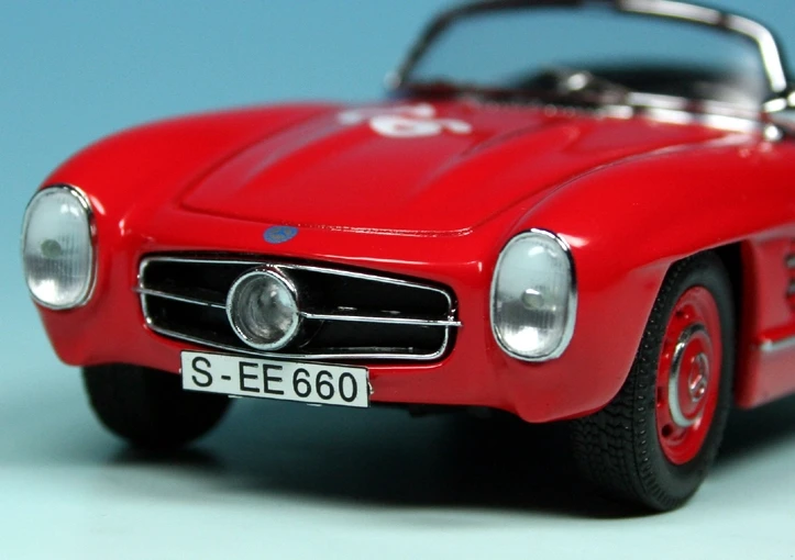 Schuco Mercedes Benz 300SL Roadster "Schauinsland-Rennen 1961" 3 Schuco Mercedes Benz 300SL Roadster "Schauinsland-Rennen 1961" – Bild 3