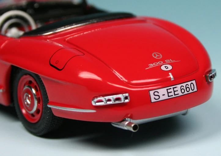 Schuco Mercedes Benz 300SL Roadster "Schauinsland-Rennen 1961" 6 Schuco Mercedes Benz 300SL Roadster "Schauinsland-Rennen 1961" – Bild 6