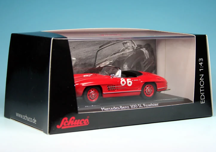 Schuco Mercedes Benz 300SL Roadster "Schauinsland-Rennen 1961" 7 Schuco Mercedes Benz 300SL Roadster "Schauinsland-Rennen 1961" – Bild 7