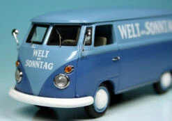 Schuco VW T1 Bulli Kastenwagen "Welt Am Sonntag" -Schuco 002579 Schuco VW T1 Bulli Kastenwagen Welt am Sonntag z55856672f9d655