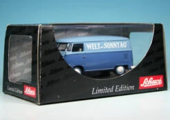 Schuco VW T1 Bulli Kastenwagen "Welt Am Sonntag" -Schuco 002579 Schuco VW T1 Bulli Kastenwagen Welt am Sonntag z658566730177a8