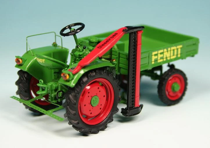 Schuco Fendt Geräteträger Mit Mähbalken 2 Schuco Fendt Geräteträger Mit Mähbalken – Bild 2