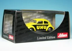 Schuco VW Brezelkäfer "UHU Klebstoff" -Schuco 002793 Schuco VW Brezelkfer UHU Klebstoff z7585668aa7c88e