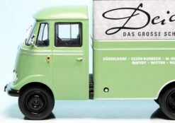 Schuco Mercedes Benz L 319 D Mit Kofferaufbau "Deichmann Schuhe" -Schuco 002806 schuco mercedes benz l 319 d mit kofferaufbau deichmann schuhe 3