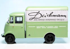 Schuco Mercedes Benz L 319 D Mit Kofferaufbau "Deichmann Schuhe" -Schuco 002806 schuco mercedes benz l 319 d mit kofferaufbau deichmann schuhe 4