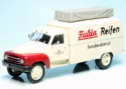 Schuco Hanomag L28 Mit Kofferaufbau "Fulda Reifen Sonderdienst"