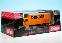 Schuco Mercedes Benz L6600 Koffer-LKW "Dunlop Reifen" -Schuco 003021 Schuco Mercedes Benz L6600 Koffer LKW Dunlop Reifen z758566a0a5cf92