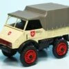 Schuco Mercedes Benz Unimog U 401 Pritsche/Plane "Malteser Hilfsdienst MHD"