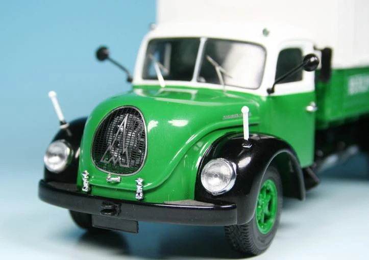 Schuco Magirus-Deutz S6500 Pritsche/Plane "Berliner Morgenpost" 3 Schuco Magirus-Deutz S6500 Pritsche/Plane "Berliner Morgenpost" – Bild 3