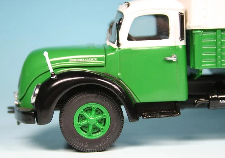 Schuco Magirus-Deutz S6500 Pritsche/Plane "Berliner Morgenpost" 4 Schuco Magirus-Deutz S6500 Pritsche/Plane "Berliner Morgenpost" – Bild 4