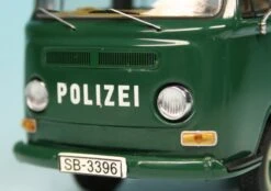 Schuco VW T2a Bus "Polizei Saarbrücken" -Schuco 003222dtest z458566b9434c58