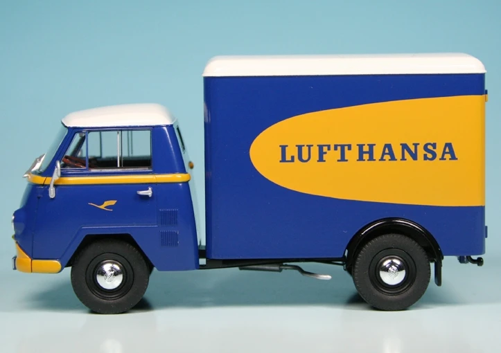 Schuco Tempo Matador Mit Kofferaufbau "Lufthansa" 6 Schuco Tempo Matador Mit Kofferaufbau "Lufthansa" – Bild 6
