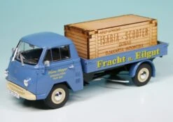 Schuco Tempo Matador Pritschenwagen "Isaria Scooter"