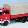 Schuco Mercedes Benz LP608 Pritsche/Plane "Berufsfeuerwehr Oberhausen"