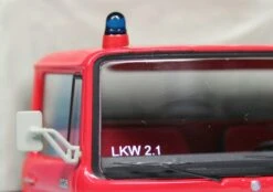 Schuco Mercedes Benz LP608 Pritsche/Plane "Berufsfeuerwehr Oberhausen" -Schuco 003527 Schuco Mercedes Benz LP608 Pritsche Plane Berufsfeuerwehr Oberhausen z6