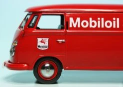 Schuco VW T1 Bulli Kastenwagen "Mobiloil Service" -Schuco 003568 Schuco VW T1 Bulli Kastenwagen Mobiloil Service z4
