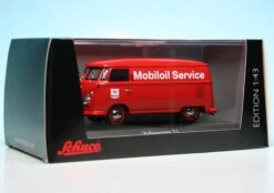 Schuco VW T1 Bulli Kastenwagen "Mobiloil Service" -Schuco 003568 Schuco VW T1 Bulli Kastenwagen Mobiloil Service z7