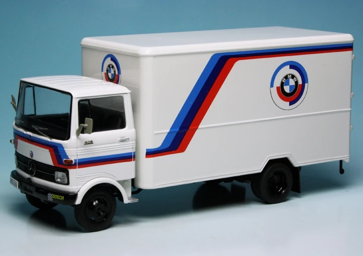 Schuco Mercedes Benz LP608 Koffer-LKW "BMW Motorsport" 1 Schuco Mercedes Benz LP608 Koffer-LKW "BMW Motorsport"