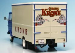 Schuco Mercedes Benz LP608 Koffer-LKW "Circus Krone" -Schuco 003602 Schuco Mercedes Benz LP608 Koffer LKW Circus Krone z6